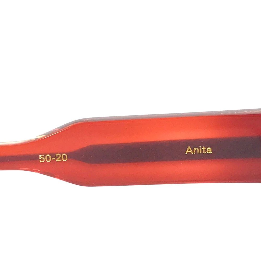 Alfred Kerbs Eyeglasses Frames ANITA RD Red Gradient Cat Eye Full Rim 50-20-140